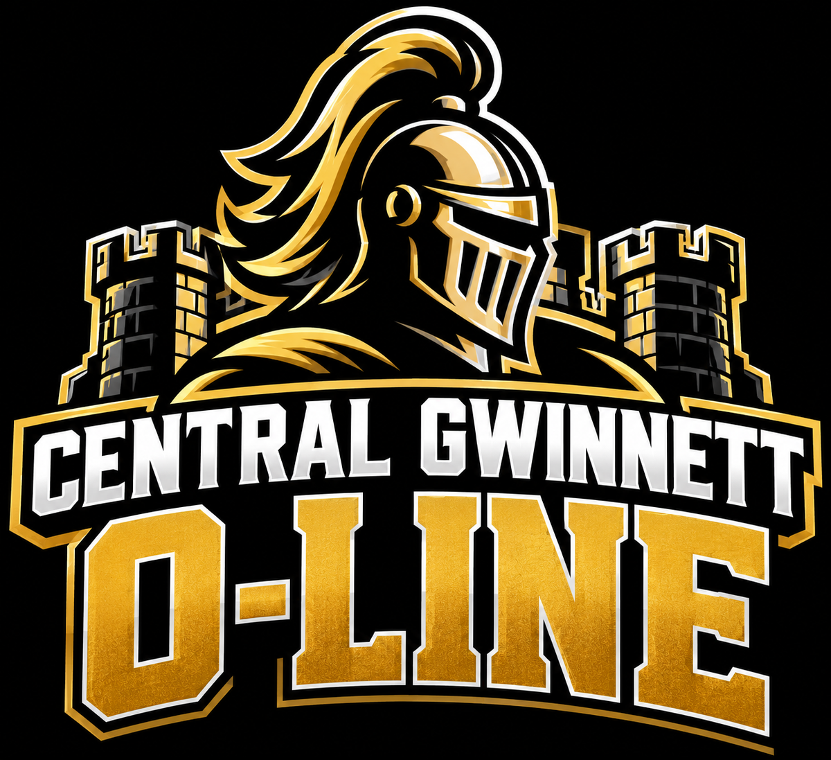 Central Gwinnett O-Line Knight Tee