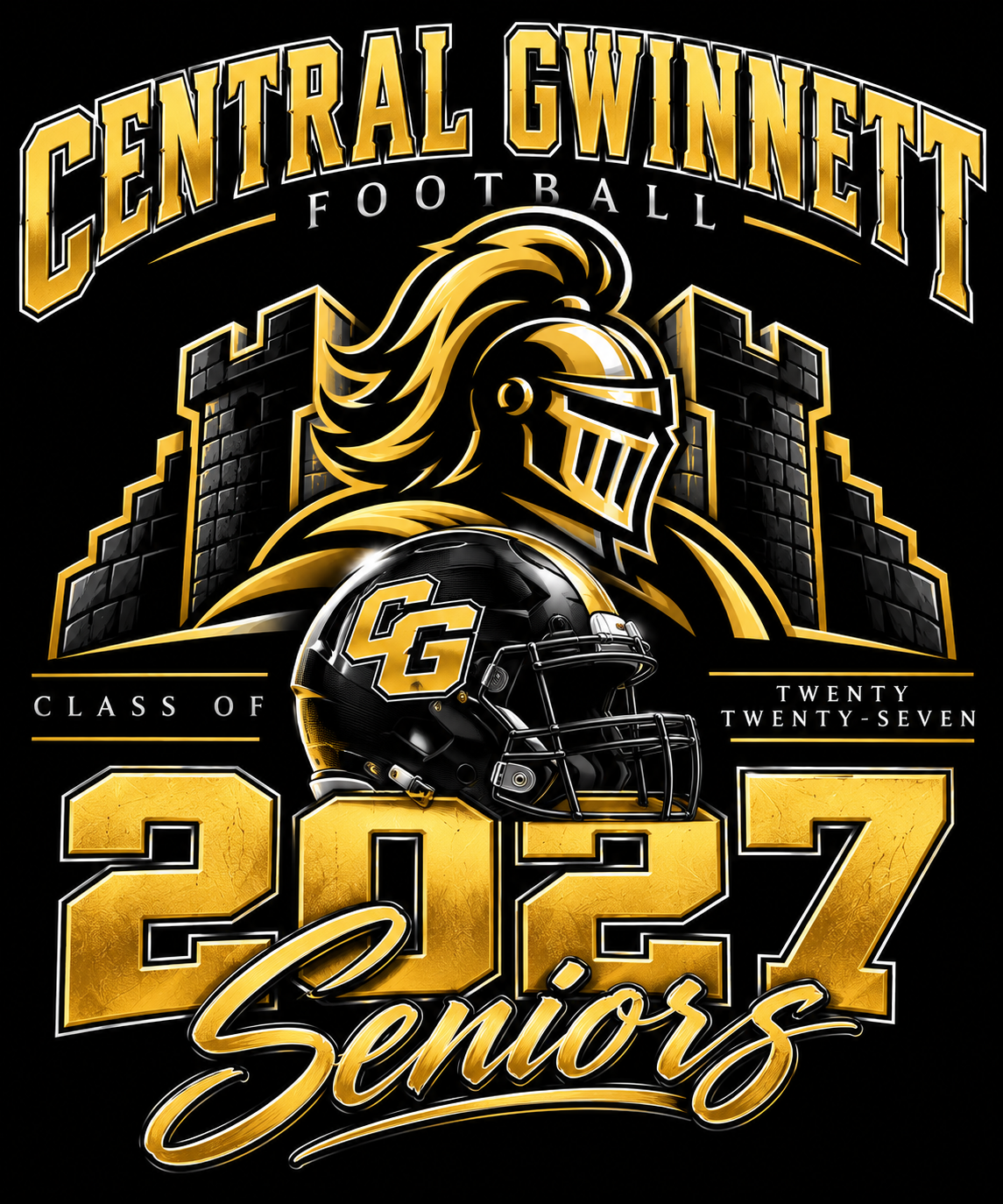 Central Gwinnett Class of 2027 Seniors Tee