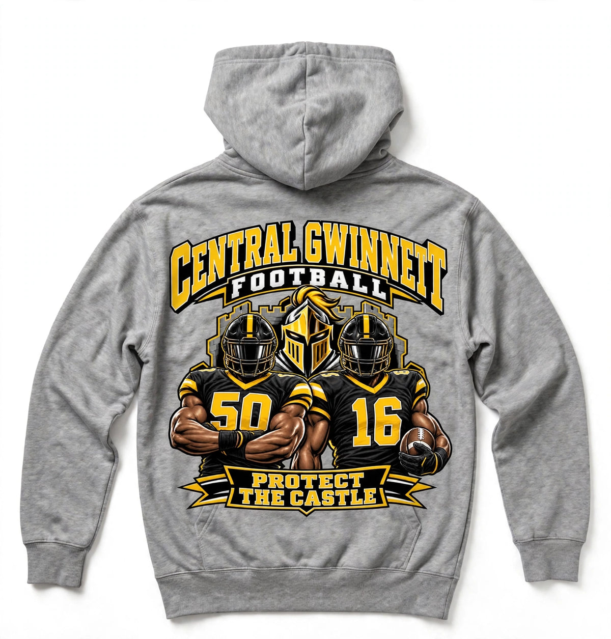 Custom Central Gwinnett Football Hoodie