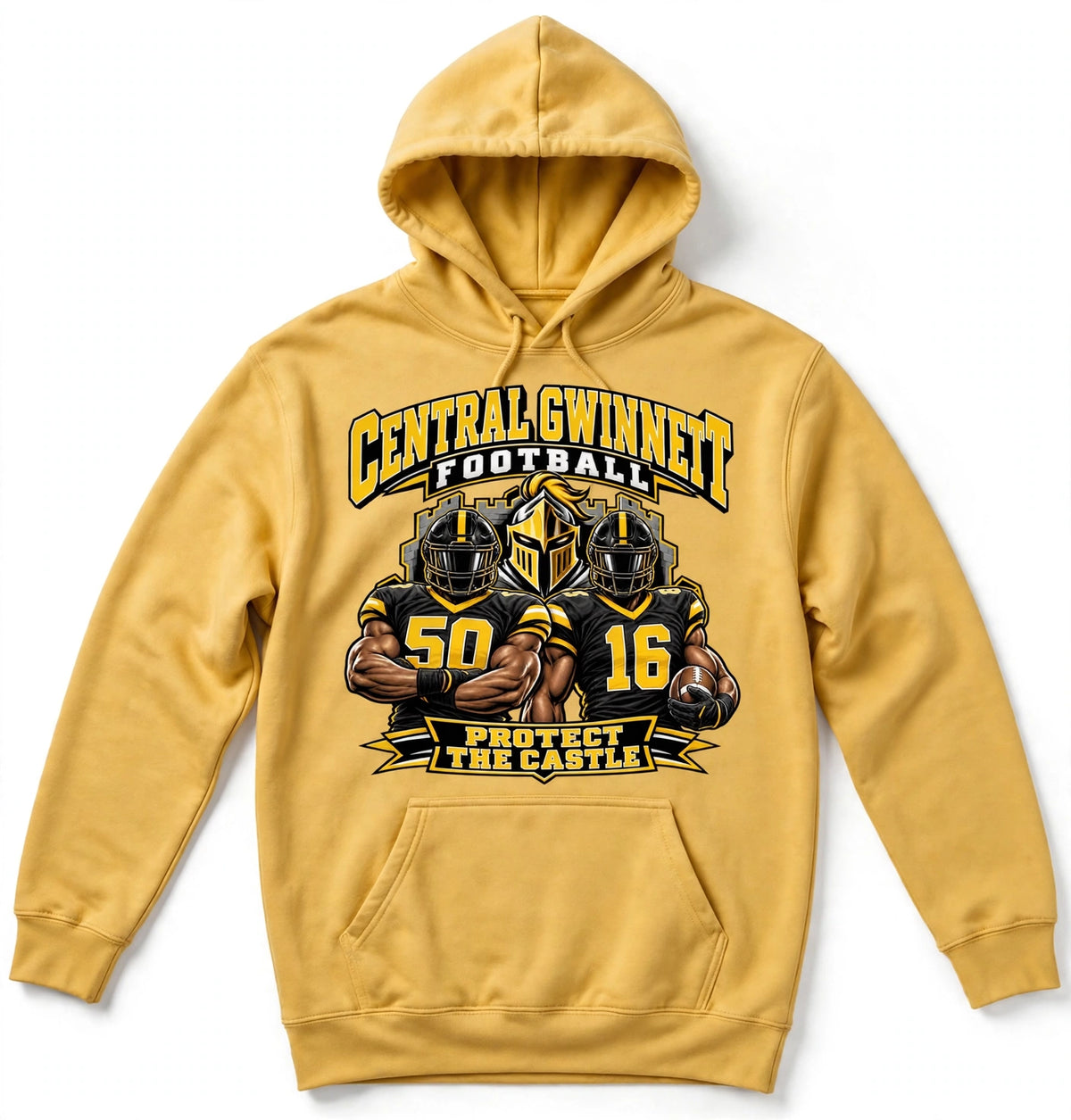 Custom Central Gwinnett Football Hoodie