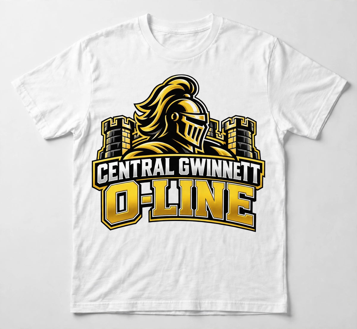 Central Gwinnett O-Line Knight Tee