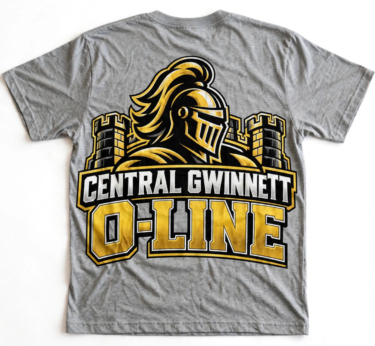 Central Gwinnett O-Line Knight Tee