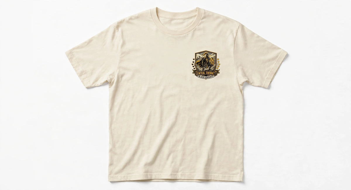 Central Gwinnett Black Knights Crest Tee