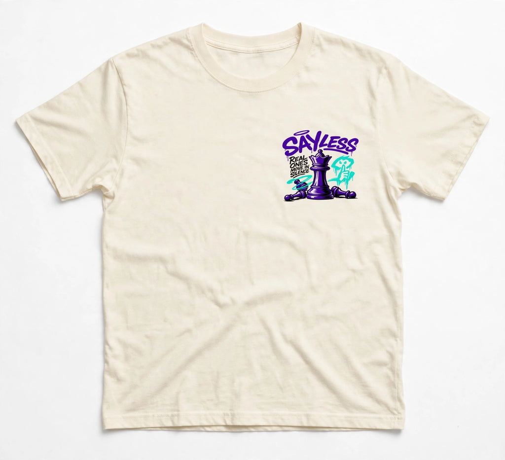 Sayless Real Ones Move in Silence Tee (Purple)