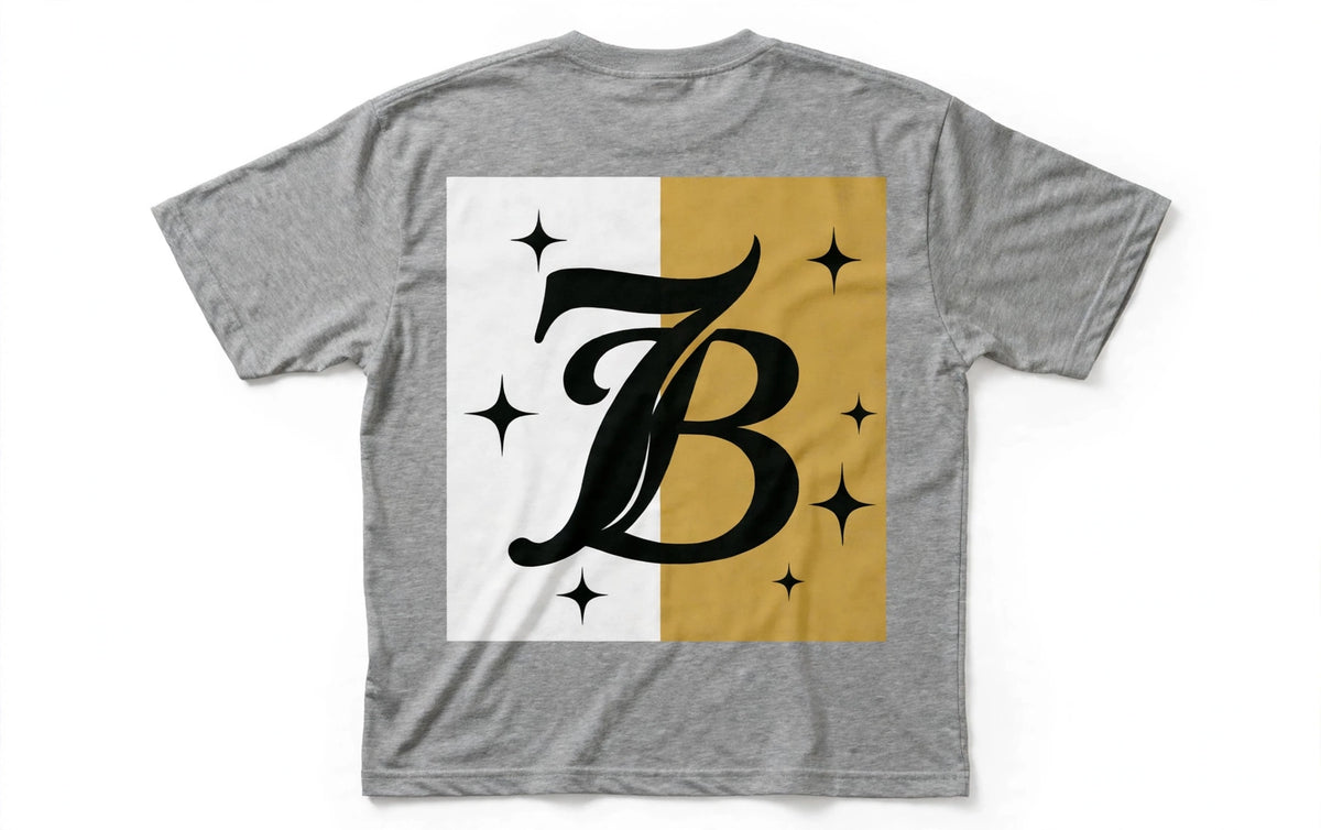 Seven Blessings 7B Monogram Tee (Two-Tone)