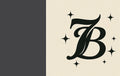 Seven Blessings 7B Monogram Tee (Two-Tone)